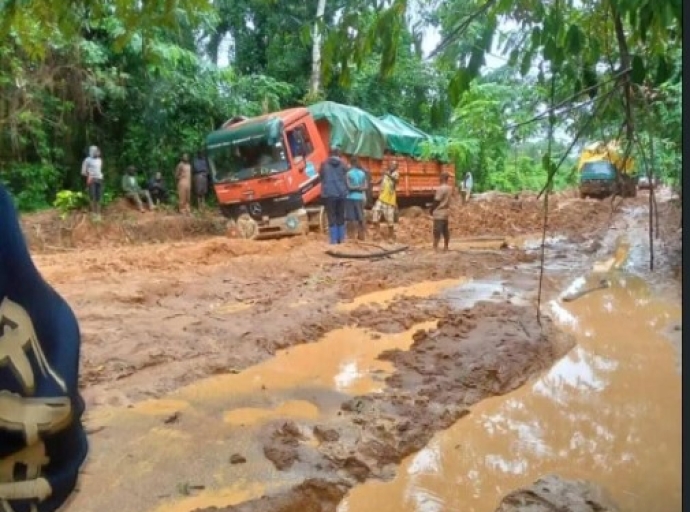 Sud-Ubangi : plaidoyer pour la réhabilitation de la RN6 Gemena-Akula en état de délabrement très avancé